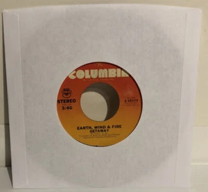 Earth , Wind & Fire - Getaway / Getaway ( Instrumental ) 1976 - 7’ Single 45rpm - Imagen 1 de 4