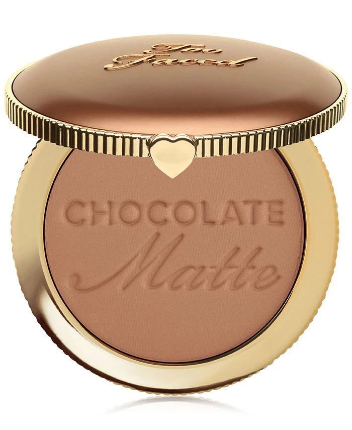 Too Faced Milk Chocolate SOLEIL Long Wear Matte Bronzer 0.28 oz NIB Cocoa Infuse - Image 1 of 1