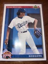 1992 Upper Deck #18 Pedro Martinez Los Angeles Dodgers Baseball Rookie Card RC