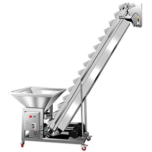 2m High Bucket Elevator Powder Particle Feeding Machine with 50KG Hopper - Picture 1 of 7