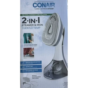 Conair 2-in-1 Dampfgarer & Bügeleisen mit sanfter Temperatur - Bild 1 von 5