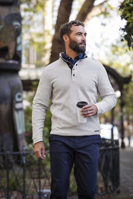 Cutter & Buck Hunts Point Mens Fleece Top | Recycled | 4 Colours | S-4XL - Image 1 of 4