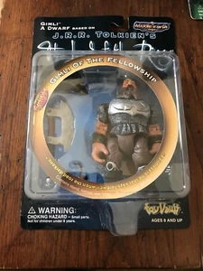 Gimli A Dwarf Middle Earth Toys Toy Vault Tolkiens Lord Of The Rings Figure - Picture 1 of 2
