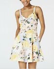 Womens Dress Size 1 Speechless Floral-Print Fit & Flare