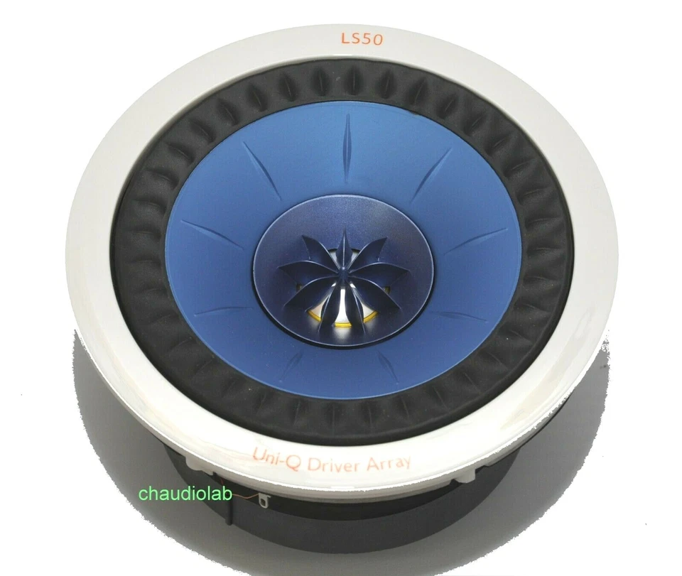 Pair of KEF BLUE LS50 Uni-Q Woofer and Tweeter Driver - SP1696 damaged but work