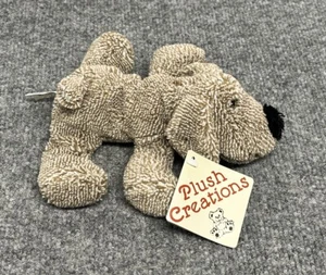 Plush Creations Brown Dog 8" Plush Stuffed Animal Vintage - Picture 1 of 5