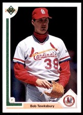 1991 Upper Deck Bob Tewksbury Baseball Cards #630