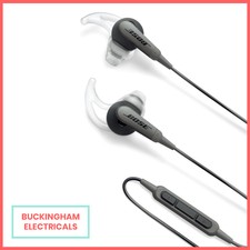Bose SoundSport In-Ear Earphones - Charcoal Black - For Samsung/Android Devices