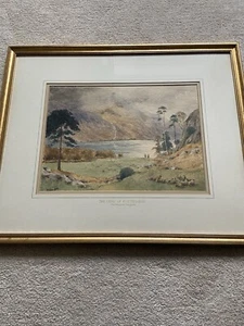 Original Watercolour Christopher Hughes Head of Buttermere - Picture 1 of 8