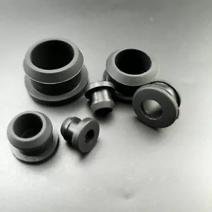 4,5 mm - 30 mm Silikon Gummi zum Aufrasten Tülle Loch Stecker Stumpfkabel Schutz Buchse - Bild 1 von 6