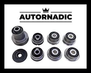 FRONT CONTROL ARM BUSHING KIT FOR MASERATI GRANCABRIO GRAN TURISMO 8PCS - Foto 1 di 1