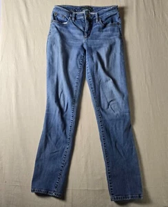 Ralph Lauren Jeans Co. Women Straight Leg Jeans Size 2 Blue Denim - Picture 1 of 22