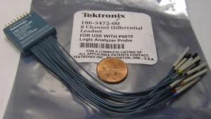 TEKTRONIX 8 CH DIFFERENTIAL LEADSET FOR P6810 PROBES .. MODEL: 196-3472-00 - Picture 1 of 1