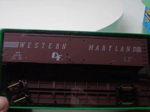 English Bowser 3-1512 50' Boxcar WM Western Maryland #35167 Kit HO - Bild 1 von 2