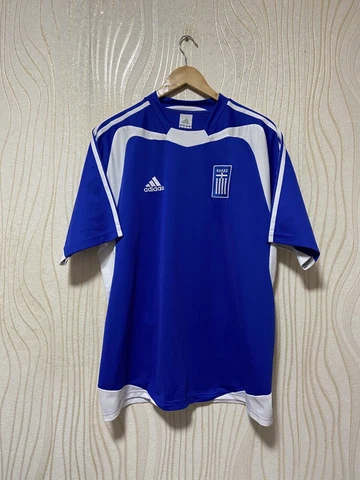 GREECE 2004 2006 HOME FOOTBALL SHIRT SOCCER JERSEY ADIDAS 110495 sz L MEN Cover