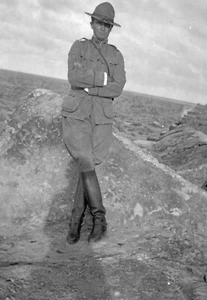 World War I Era Soldier Black and White Digital Images with Negatives (10) - Picture 1 of 10