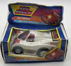 Vintage Red Eagle Porsche (360 Sideslip) Battery Operated No. 014 134 Rare White