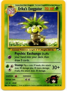 Pokémon - Gym Heroes Erika's Exeggutor 44/132 LP - Bild 1 von 2