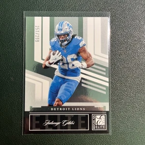 2025 Donruss Elite 2007 Jahmyr Gibbs Silver #39 /299 Lions - Bild 1 von 2