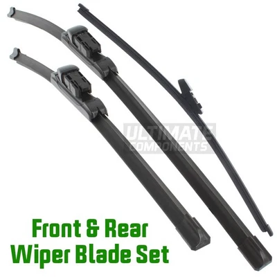 Conjunto de lâminas de limpador de para-brisa dianteiro e traseiro para Skoda Superb 3T Estate 2010-2016 - Imagem 1 de 4