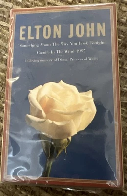 Elton John Something About The Way You Look Tonight (Cassette) Single New - Image 1 of 4