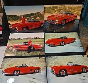 Foto originali di fotografie Mercedes Benz 300 SL Roadster 8x10" 1958 (6) - Foto 1 di 7