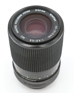 Zoom Vivitar MC Macro Focusing Zoom 70-210mm 70-210 mm 4.5-5.6 - Canon FD - Bild 1 von 4