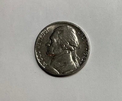 1982-P  Jefferson Nickel.  5 Cent USA Coin.  CUD Errors. Circulated. - Image 1 of 4