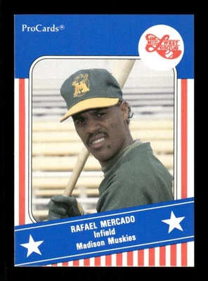 1991 Procards Midwest League All Stars MWL42 Rafael Mercado BXCP08 - Image 1 of 2