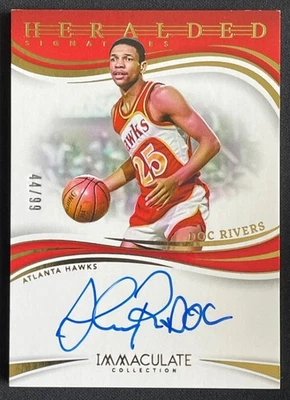 Doc Rivers 2023-24 Panini immaculate Heralded Autographs /99 #IHS-DOC - Image 1 of 2
