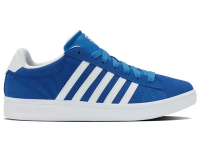 K-Swiss COURT TIEBRK II SDE Herren Blau Sneakers Sportschuhe Outdoor 09492-444-M - Bild 1 von 4