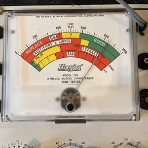 Tubo de placa larga cuadrado Hickok probado estrechamente equilibrado Tung-Sol EE. UU. 12AU7 ECC82 - Imagen 1 de 9