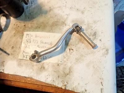 Kawasaki KE 175 1976 Enduro palanca de arranque/pedal/palanca de arranque/pedal Foto 1 de 4