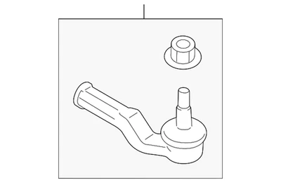 Barra de amarre exterior genuina Ford KV6Z-3A130-A Foto 1 de 4