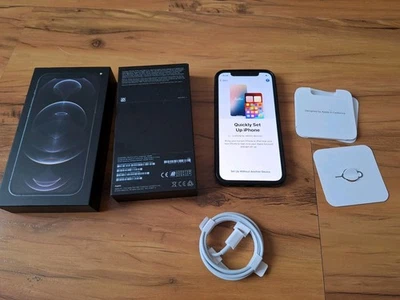 Apple iPhone 12 Pro - 128GB - Graphite (Unlocked) A2407 (CDMA + GSM) - Image 1 of 4