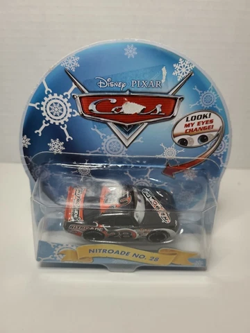 NEW | Disney Pixar Cars Nitroade No. 28 Holiday Edition Look Eyes Change Cover