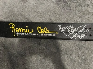 Ronnie Coleman signierter JSA COA offizieller Signature Series Gürtel Mr. Olympia psa bas - Bild 1 von 5