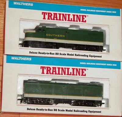 HO WALTHERS TRAINLINE 931-209 931-265 ALCO FA-1 FB-1 SET SOUTHERN # 2853 2853B - Image 1 of 3
