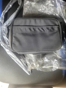 New 12"x8" Briefcase/Shoulder Bag Black With Shoulder strap Multi Pocket Carryon - Picture 1 of 4