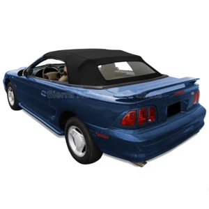 Ford Mustang convertible techo blando, 1994-2004, con ventana térmica, Saicloth, negro - Imagen 1 de 6