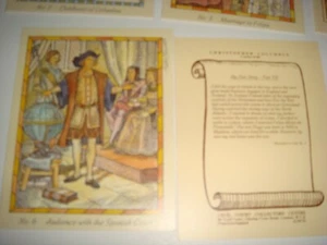 JUEGO DE 20 TARJETAS GRANDES DE COLECCIONISTAS CHRISTOPHER COLUMBUS BY CECIL COURT, EXCELENTE - Imagen 1 de 3