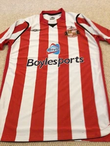 Sunderland 2007/08 Home Shirt, P2P 20 Inches. - Picture 1 of 7