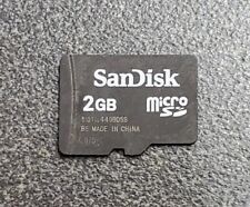 SANDISK MICRO SD CARD 2GB