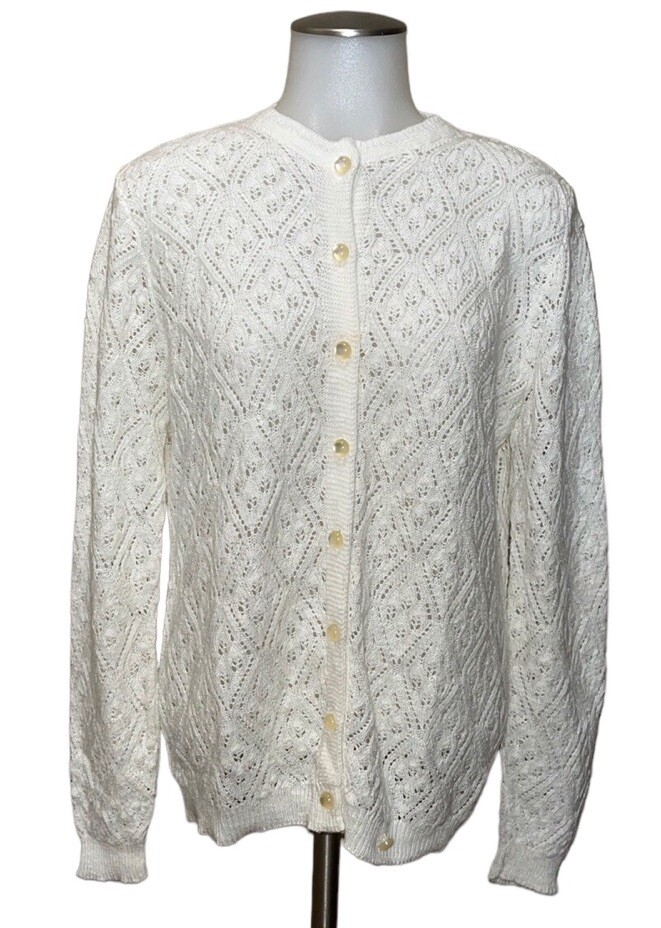 Knit White 1960s Vintage Sweaters for Women for sale | eBay Knit White 1960s Vintage Sweaters for Women for sale | eBay