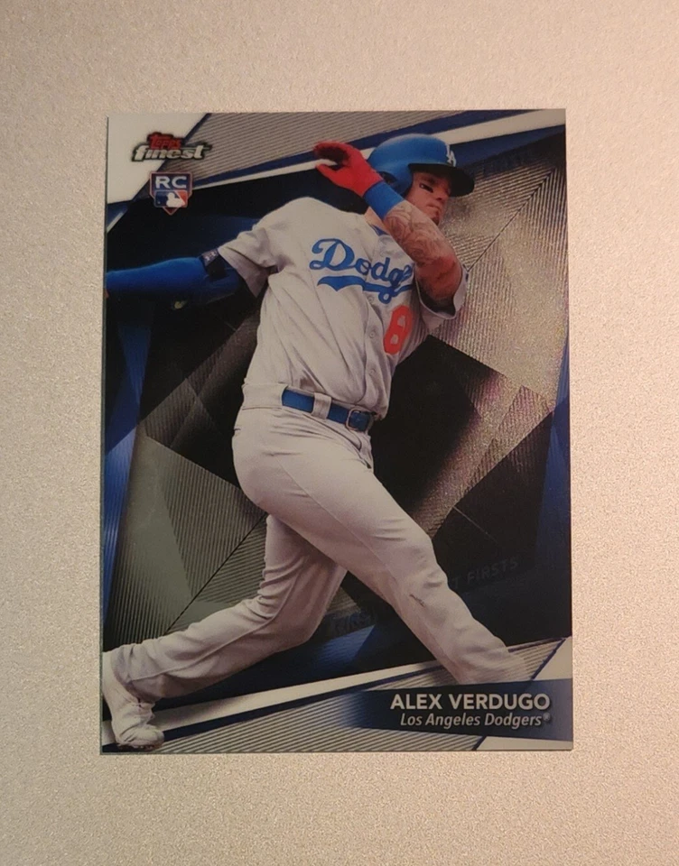 2018 TOPPS FINEST FIRSTS INSERT RC ALEX VERDUGO #FF-AV DODGERS - Image 1 of 1