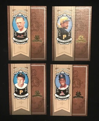 Diamond kings 2005 hall of fame heroes HH 70, 73, 75, 69￼, Willie Stargell - Image 1 of 2