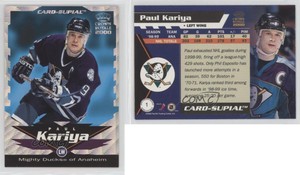 1999-00 Pacific Crown Royale Card-Supials Paul Kariya #1 HOF