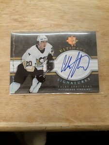 2006-07 Ultimate Collection Signatures Colby Armstrong #US-CA Auto