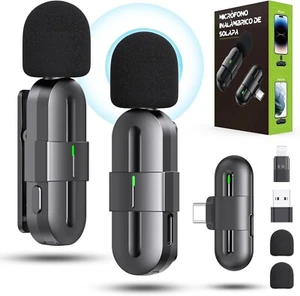 BOYA BY-V20 Wireless Lavalier Lapel Microphone for Android Phone PC - Omnidirect - Picture 1 of 7