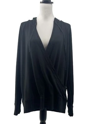 Lauren Ralph Lauren Hoodie Womens Large Wrap Sweatshirt  Super Soft Athleisure - Image 1 of 4